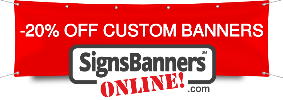 May  -20% OFF Custom Banners by Signs Banners Online