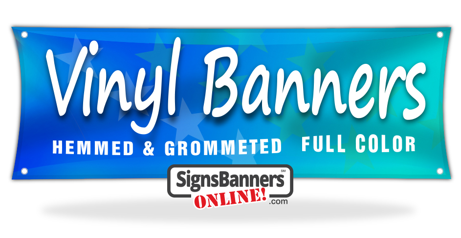 Full color vinyl banners