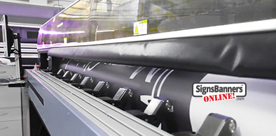 New Economy Banners Printing Machine for making budget banners.