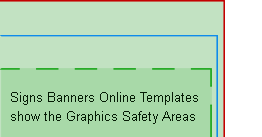 Safety Graphics Area marked in green