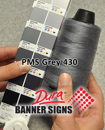 PMS Gray 430 Sewing Color