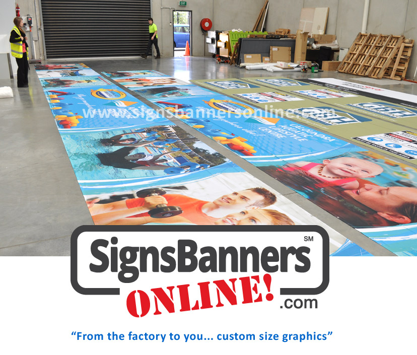 From the discount printing factory customers know they are receiving quality printed signage flags and banners