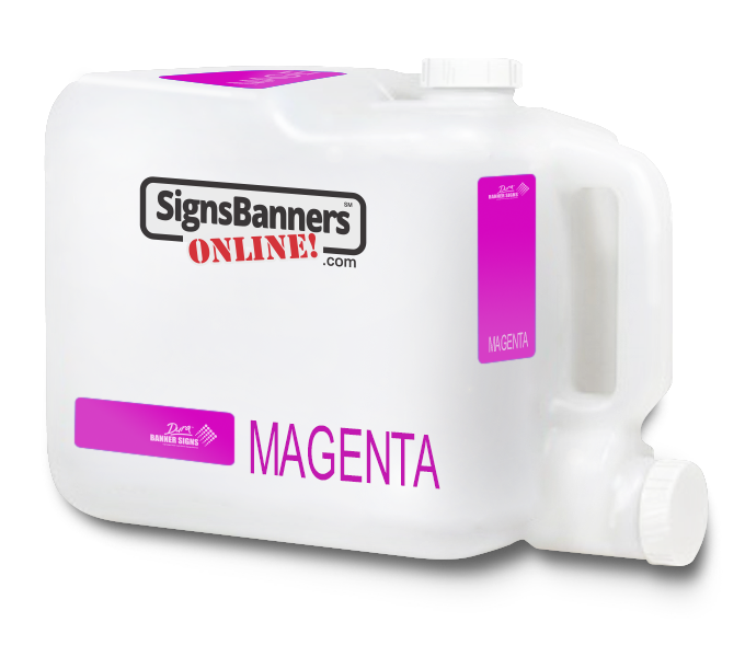 Bulk ink bottle magenta