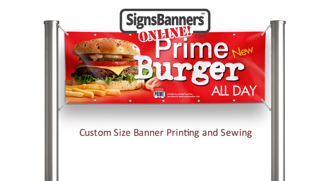 Your cheapest source for quality custom size banner printing made to your requirements