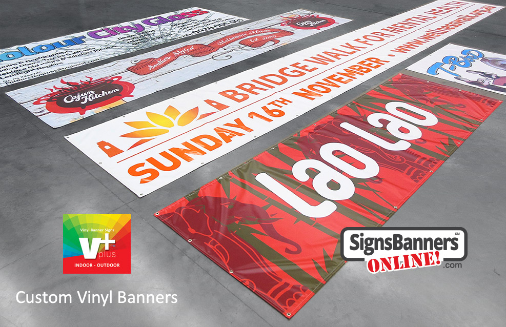 Vinyl banners