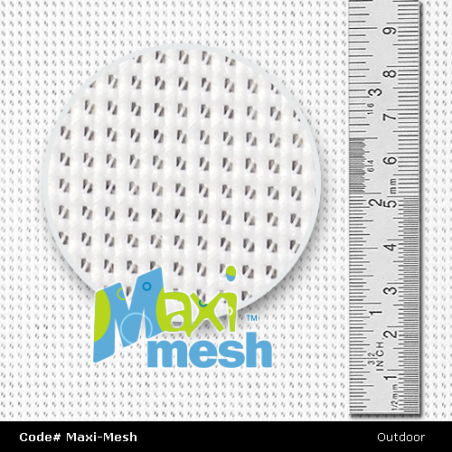 Close up Maxi-Mesh Fabric Supplies