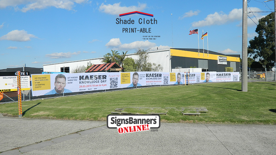 Site Wrap Fence Banner Prints