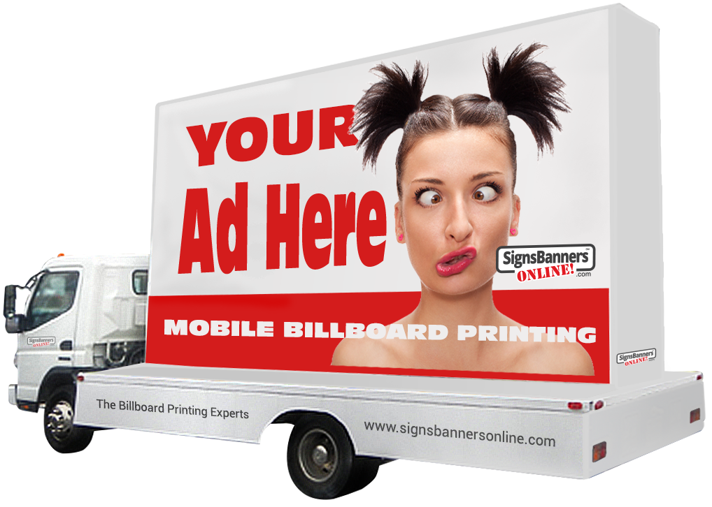 Mobile billboard printing company