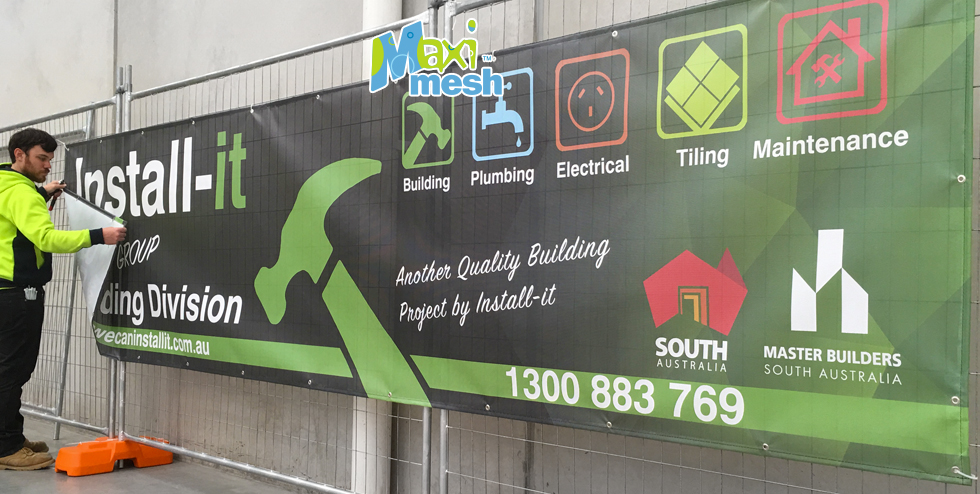 Adelaide Mesh Banners