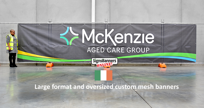 McKenzie Mesh Banners.