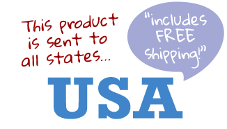 SHIPPING ICON Sent out to all USA