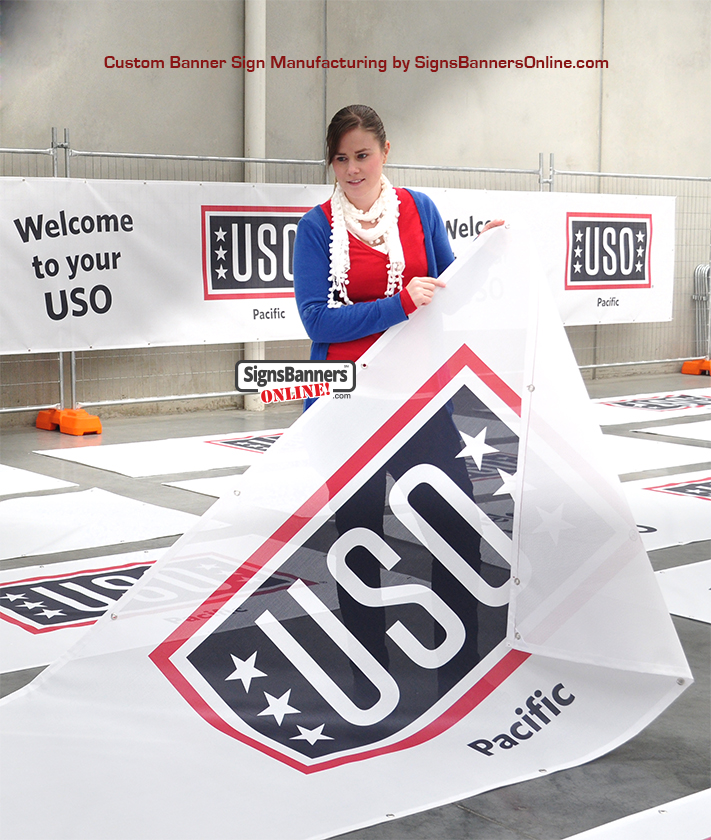 American Mesh Banner Manufacturing Imagery