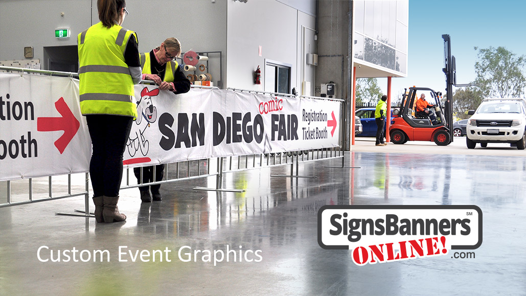 Event graphics San Diego event registration