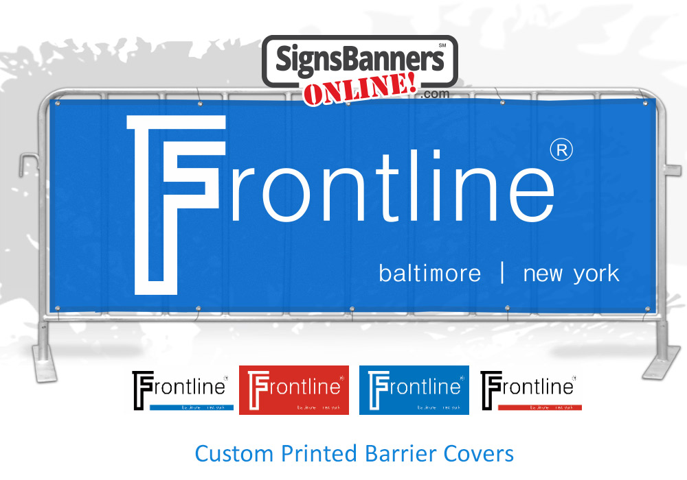 Printed barrier cover design