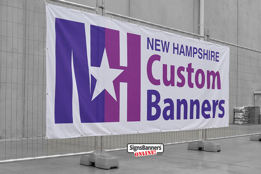 New Hampshire USA custom banners