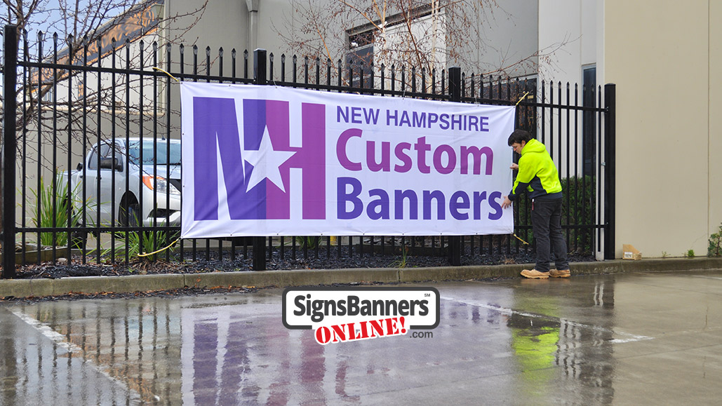 Banner outdoor CUSTOM BANNERS