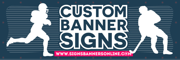 Custom Banner Signs. the graphics here are clear and distinctive and will make a very good custom banner sign.