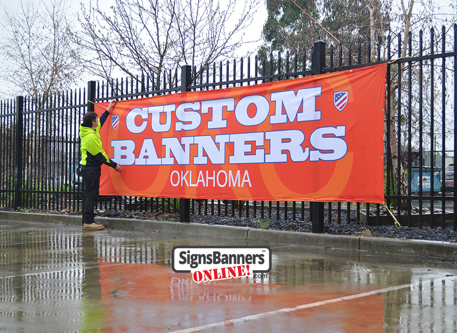 OCK Custom Banners Oklahoma as signs and banner printing services
