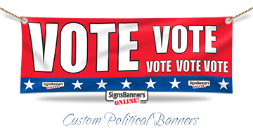 Political Banners. Click for more info