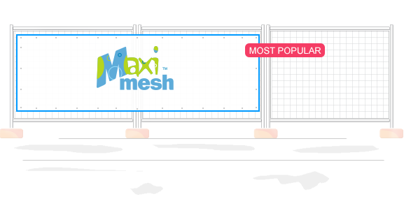 Choice box. Mesh Banner Size