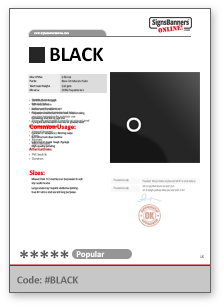 BLACK Tech Data Sheet