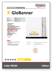 GloBanner Tech Data Sheet