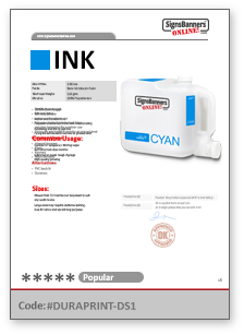 Dye Sublimation bulk INK Help Sheet