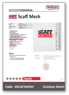 ScaffMesh Tech Data Sheet