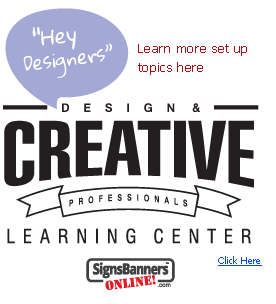 Learning Center logo for graphic design and creative professionals