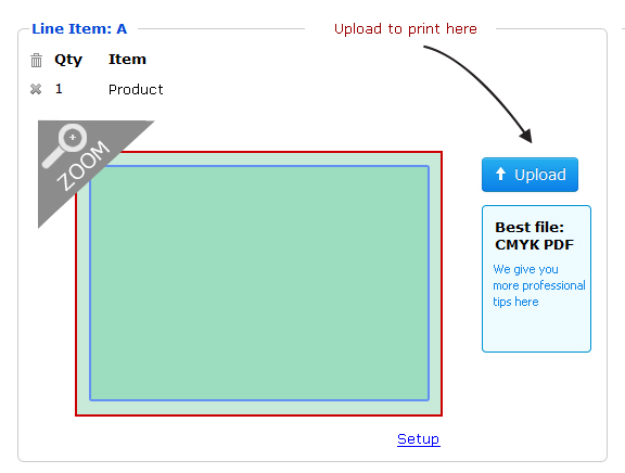 These lines show you proofing position of cuts and threads.